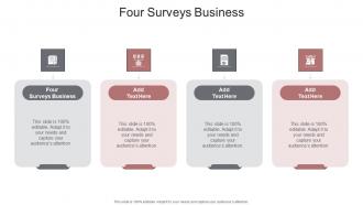 Four Surveys Business In Powerpoint And Google Slides Cpb