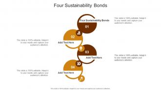 Four Sustainability Bonds In Powerpoint And Google Slides Cpb