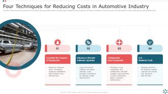 Four Techniques For Reducing Costs In Automotive Industry