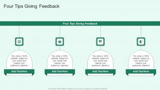 Four Tips Giving Feedback In Powerpoint And Google Slides Cpb