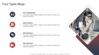 Four Types Blogs In Powerpoint And Google Slides Cpb