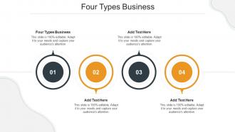 Four Types Business In Powerpoint And Google Slides Cpb