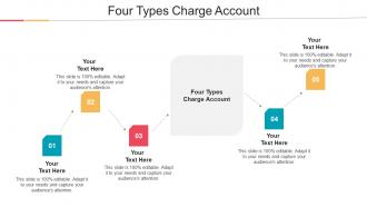 Four Types Charge Account Ppt Powerpoint Presentation Icon Sample Cpb