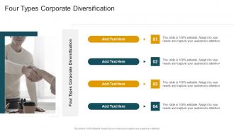 Four Types Corporate Diversification In Powerpoint And Google Slides Cpb