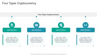 Four Types Cryptocurrency In Powerpoint And Google Slides Cpb