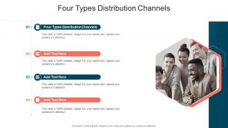 Four Types Distribution Channels In Powerpoint And Google Slides Cpb