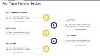 Four Types Financial Services In Powerpoint And Google Slides Cpb