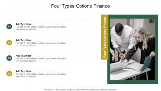 Four Types Options Finance In Powerpoint And Google Slides Cpb