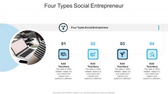 Four Types Social Entrepreneur In Powerpoint And Google Slides Cpb