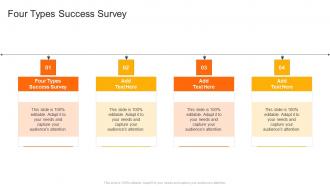 Four Types Success Survey In Powerpoint And Google Slides Cpb
