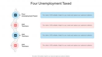 Four Unemployment Taxed In Powerpoint And Google Slides Cpb