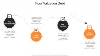 Four Valuation Debt In Powerpoint And Google Slides Cpb