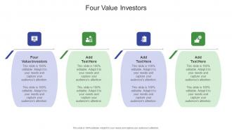Four Value Investors In Powerpoint And Google Slides Cpb