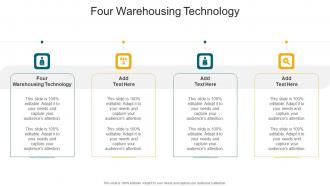 Four Warehousing Technology In Powerpoint And Google Slides Cpb