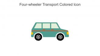 Four Wheeler Transport Colored Icon In Powerpoint Pptx Png And Editable Eps Format