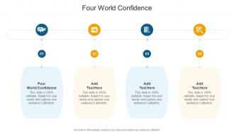 Four World Confidence In Powerpoint And Google Slides Cpb