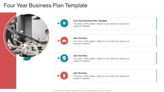 Four Year Business Plan Template In Powerpoint And Google Slides Cpb