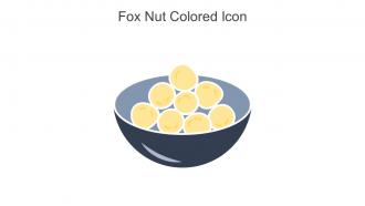 Fox Nut Colored Icon In Powerpoint Pptx Png And Editable Eps Format