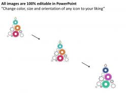 29175957 style division gearwheel 4 piece powerpoint presentation diagram infographic slide