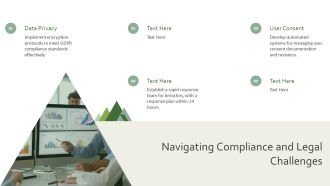 Fractal Waves Technology Data Visualization PPT Outline AT Designed Appealing