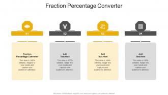 Fraction Percentage Converter In Powerpoint And Google Slides Cpb