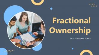 Fractional Ownership Powerpoint Ppt Template Bundles