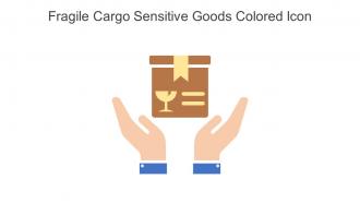 Fragile Cargo Sensitive Goods Colored Icon In Powerpoint Pptx Png And Editable Eps Format