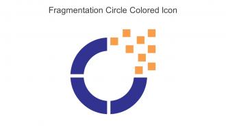 Fragmentation Circle Colored Icon In Powerpoint Pptx Png And Editable Eps Format