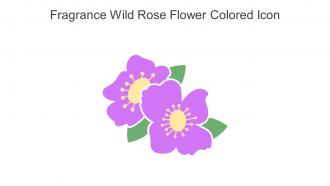 Fragrance Wild Rose Flower Colored Icon In Powerpoint Pptx Png And Editable Eps Format