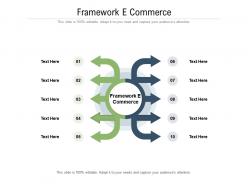 Framework e commerce ppt powerpoint presentation infographic template visuals cpb