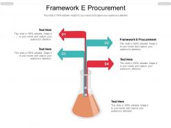 Framework e procurement ppt powerpoint presentation layouts file formats cpb