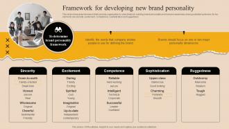 Framework For Developing New Brand Market Branding Strategy For New Product Launch Mky SS