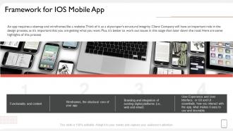 Framework for ios mobile app ppt styles layout