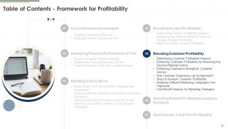 Framework For Profitability Powerpoint Presentation Slides