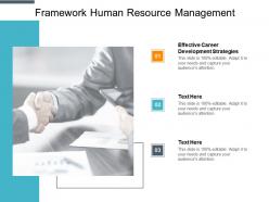 Framework human resource management ppt powerpoint presentation ideas cpb