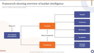 Framework Showing Overview Of Market Intelligence Guide For Data Collection Analysis MKT SS V