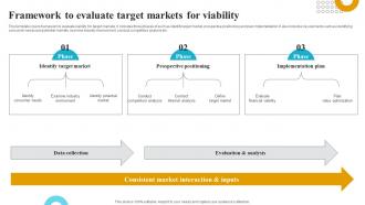 Framework To Evaluate Target Markets For Viability How To Create A Target Market Strategy Strategy Ss V