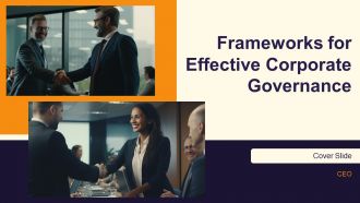 Frameworks For Effective Corporate Governance PPT Designs AT