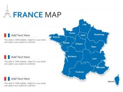 France map powerpoint presentation ppt template