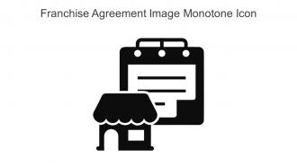 Franchise Agreement Image Monotone Icon In Powerpoint Pptx Png And Editable Eps Format