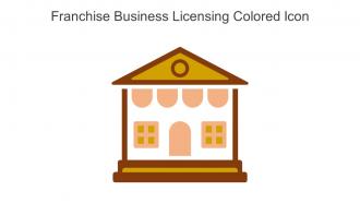 Franchise Business Licensing Colored Icon In Powerpoint Pptx Png And Editable Eps Format