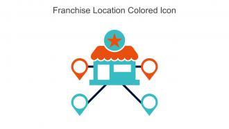 Franchise Location Colored Icon In Powerpoint Pptx Png And Editable Eps Format