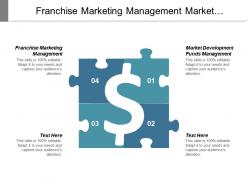 Franchise marketing management market development funds management leads management cpb
