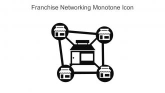 Franchise Networking Monotone Icon In Powerpoint Pptx Png And Editable Eps Format