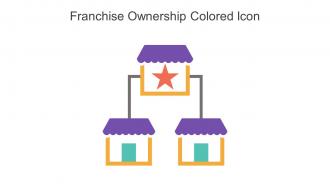 Franchise Ownership Colored Icon In Powerpoint Pptx Png And Editable Eps Format