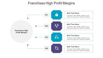 Franchises High Profit Margins Ppt Powerpoint Presentation Infographics Model Cpb