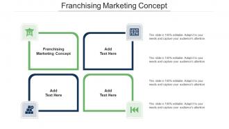 Franchising Marketing Concept Ppt PowerPoint Presentation Summary Background Cpb