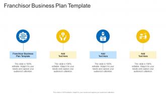 Franchisor Business Plan Template In Powerpoint And Google Slides Cpb