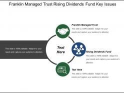 Franklin managed trust rising dividends fund key issues