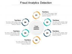 Fraud analytics detection ppt powerpoint presentation inspiration outfit cpb